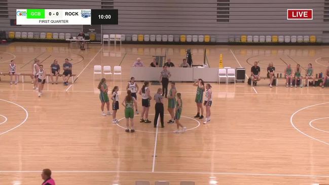 Replay: QLD U18 state basketball championships (U18 Girls Div 2 - GCR v ROCK)