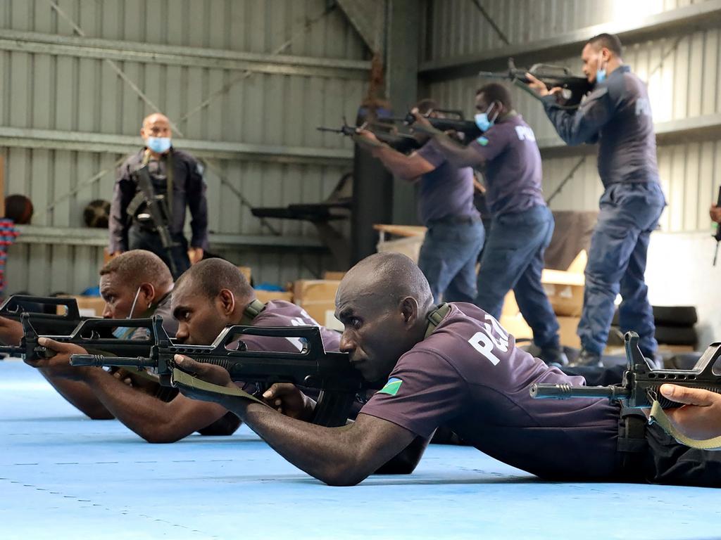 Pacific police training to keep Beijing at bay