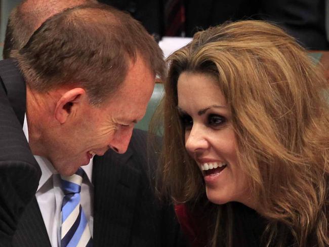 Tony Abbott and Peta Credlin. Picture: Supplied