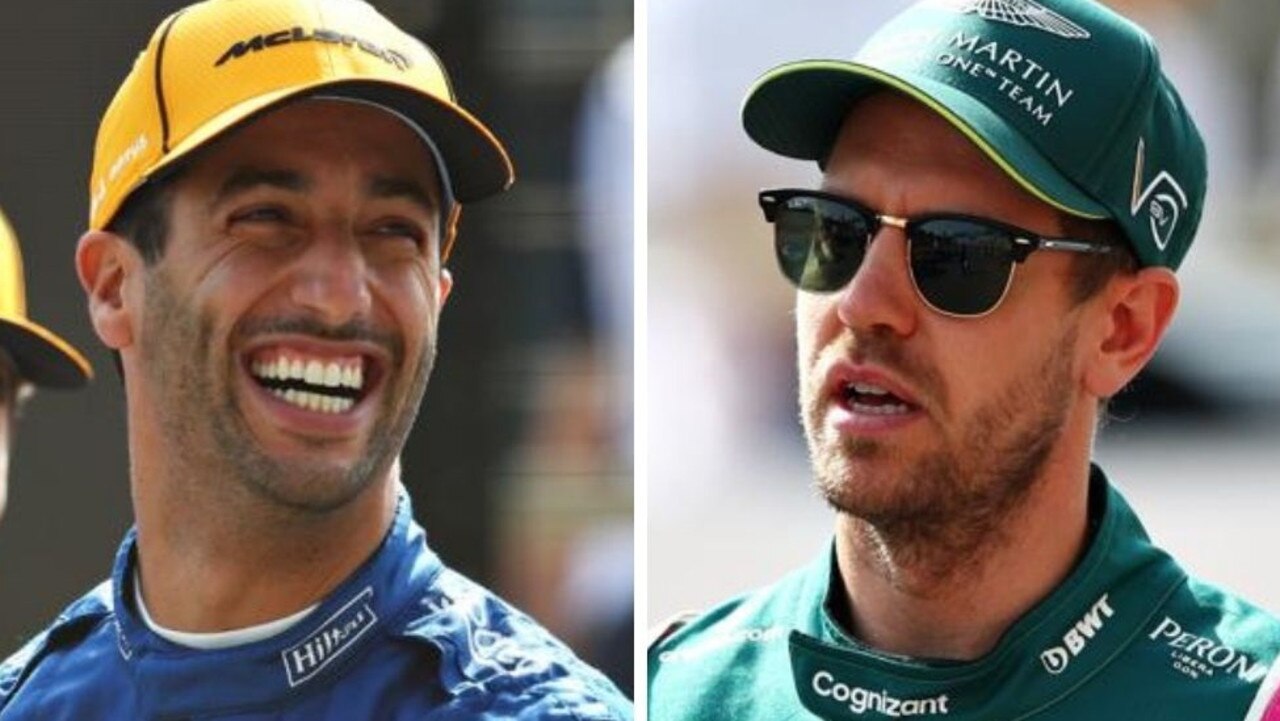 Daniel Ricciardo started Sebastian Vettel's demise.