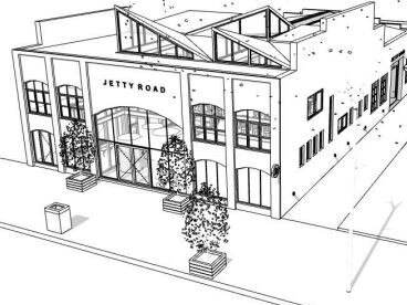 An artist’s sketch of the proposed South Melbourne venue at 139-145 Market St.