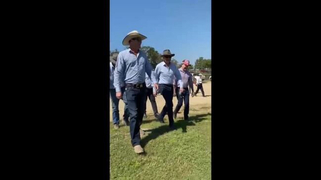 Prime Minister Anthony Albanese visits Raglan Station