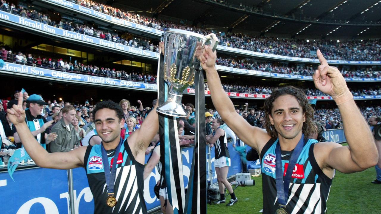 Peter Burgoyne (right) was also inducted individually into the club’s Hall of Fame.