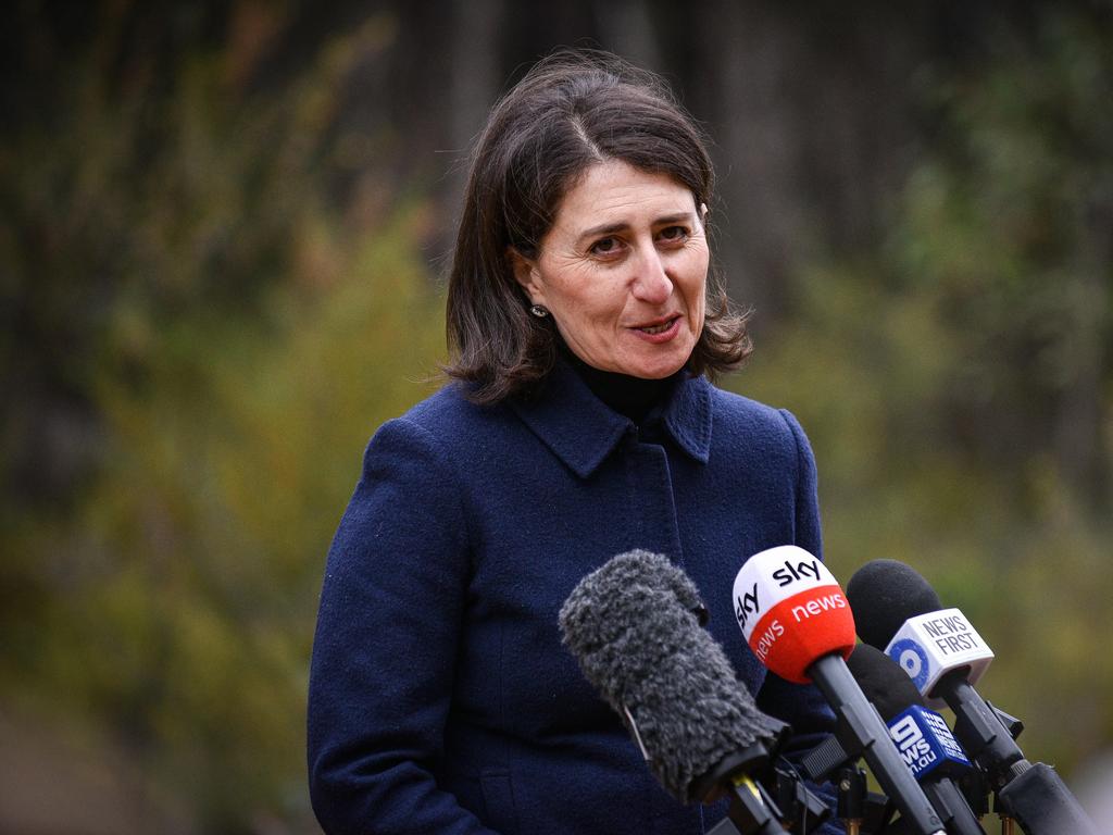 NSW Premier Gladys Berejiklian praised the uptake of vaccines. Picture: NCA NewsWire / Flavio Brancaleone