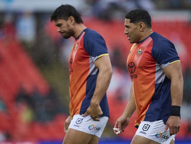 Cowboys star Jason Taumalolo is only averaging 39 minutes a game this season. Picture: Brett Hemmings/Getty Images