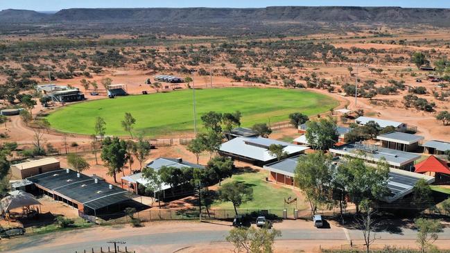 The 'MCG of the desert' is nearing completion in Santa Teresa, NT