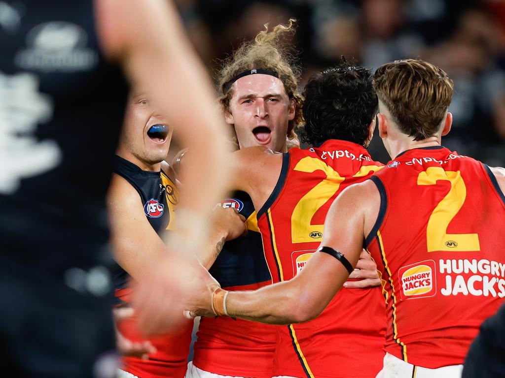 Saving Adelaide’s season in the process. Picture: Dylan Burns/AFL Photos