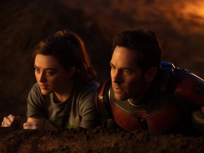 Kathryn Newton as Cassandra "Cassie" Lang and Paul Rudd as Scott Lang/Ant-Man in Ant-Man and the Wasp: Quantumania. Picture: Marvel Studios