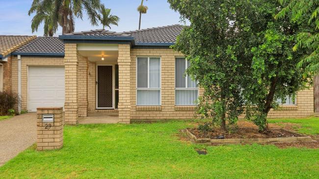 This three-bedroom house at 29 Erncroft Place, Rocklea, recently sold for just $437,000.