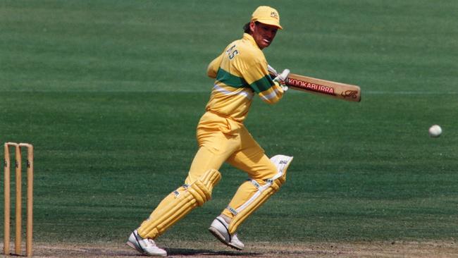 Dean Jones at the crease for Australia in 1992.