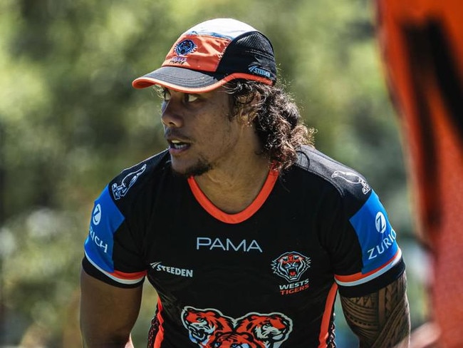 Wests Tigers recruit Jarome Luai. Pic: Tigers Instagram