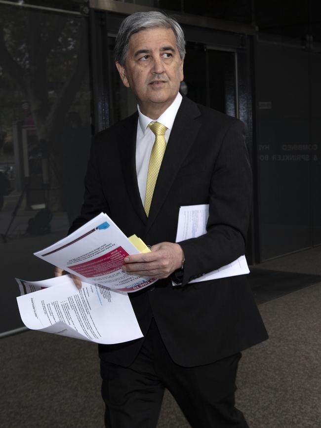 Treasurer Rob Lucas is considering a review of the state’s building indemnity insurance scheme. Picture: NCA NewsWire / Emma Brasier