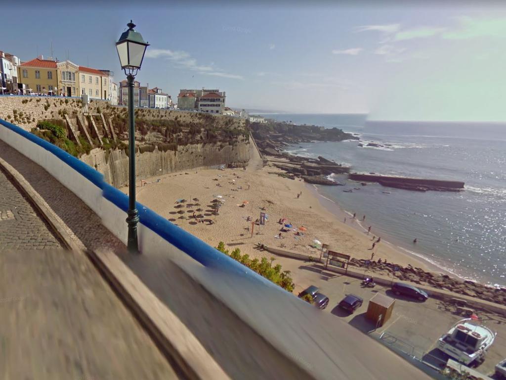 They fell from a lookout over the beach in the popular tourist spot. Picture: Google Maps