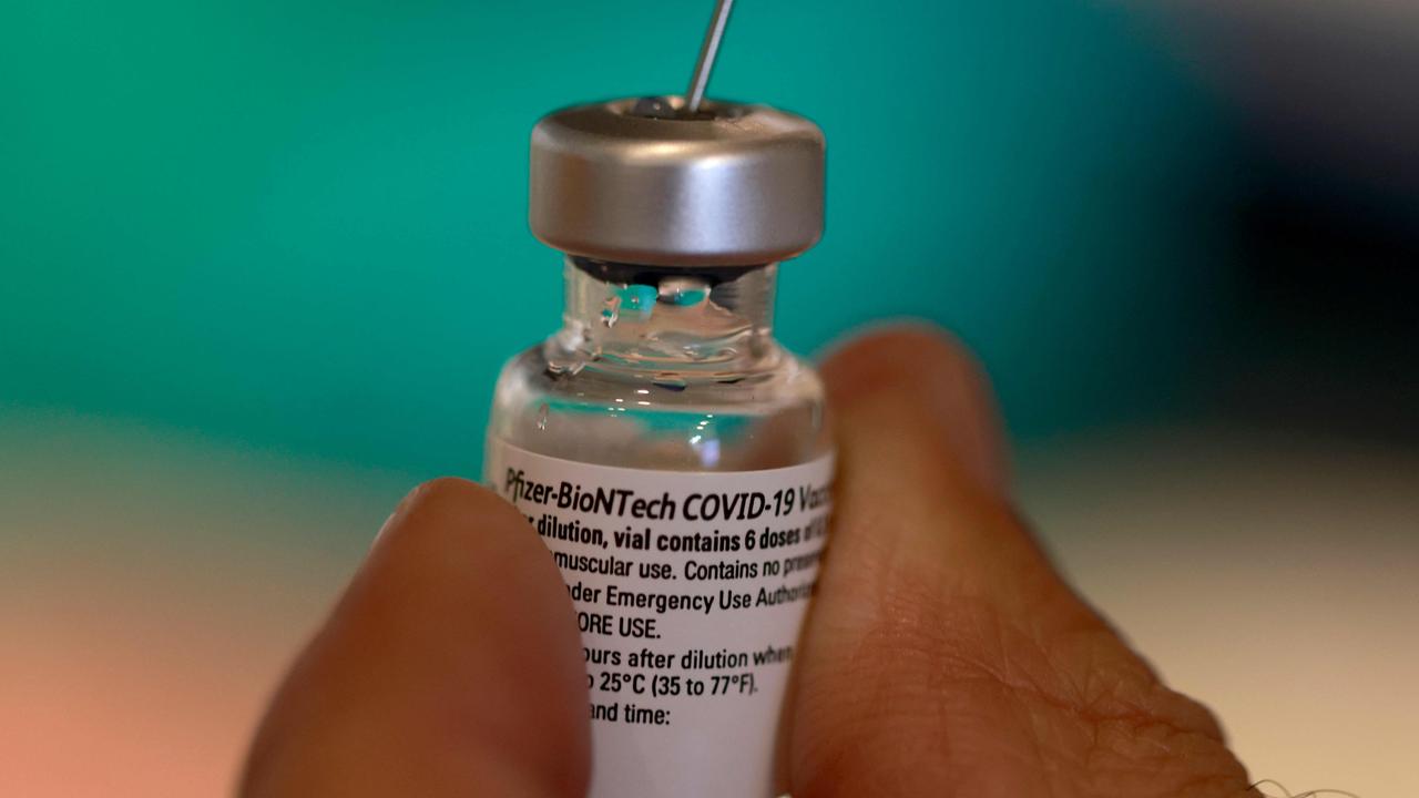 Two major sources of potentially dangerous Covid-19 vaccine misinformation have been wiped from Facebook. Picture: AFP