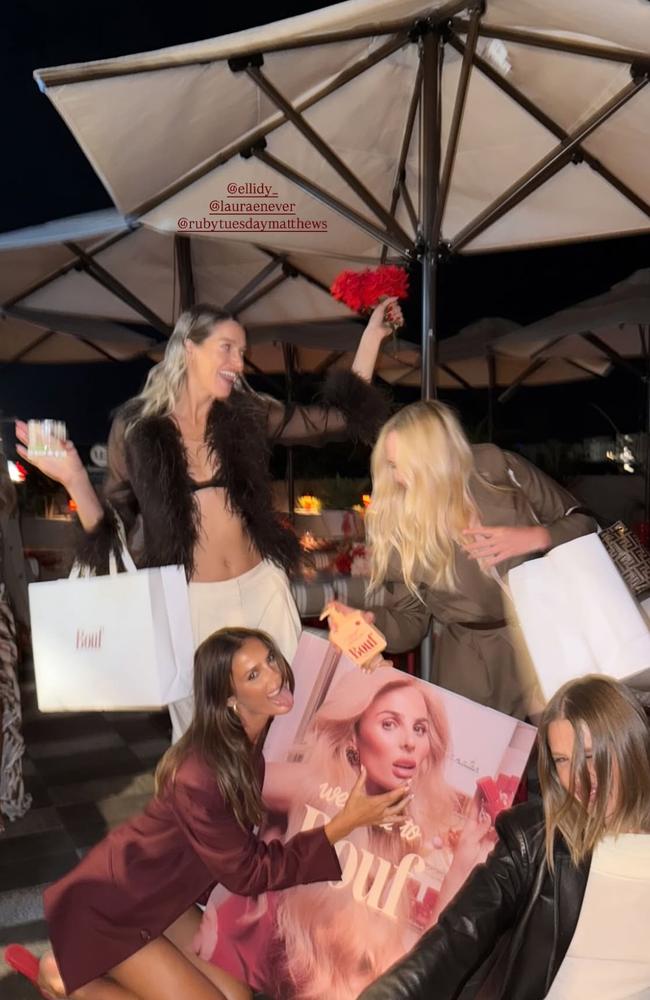 Clearly, everyone had a whole lot of fun. Picture: Instagram/IndyClinton