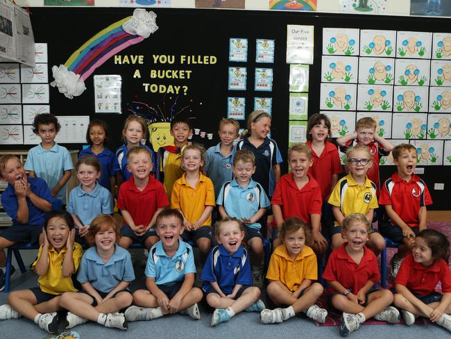 All Saints Anglican College Prep Class H. Picture Glenn Hampson BACK ROW Jake Yusuf, Aanya Bhartia, Keeleigh McGrath, Timeus Chen, Archie Slater, Olivia Drakes, Sayre Dodd, Kayden Kelly MIDDLE ROW Luca Egan, Charlie Small, Harry Hutchison, Elspeth Hooper, Jack Standen, Joshua Edwards, Milla Tippett, Jack Hodgson FRONT ROW Michelle Liang, Ash Darveniza, Darcy Terblanche, Phoebe Schlaphoff, Laila Keil, Noah Weatherley, Isabelle Lingwood