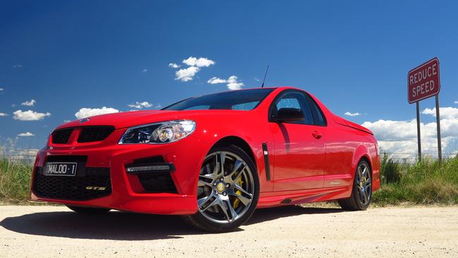 Supercharged ... the HSV GTS Maloo released in 2014. Photo: Joshua Dowling