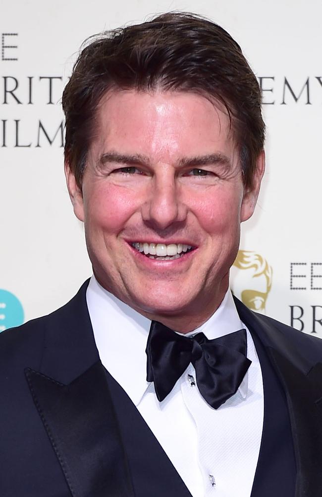Tom Cruise at the 2016 BAFTAs. Picture: Ian West/PA Wire