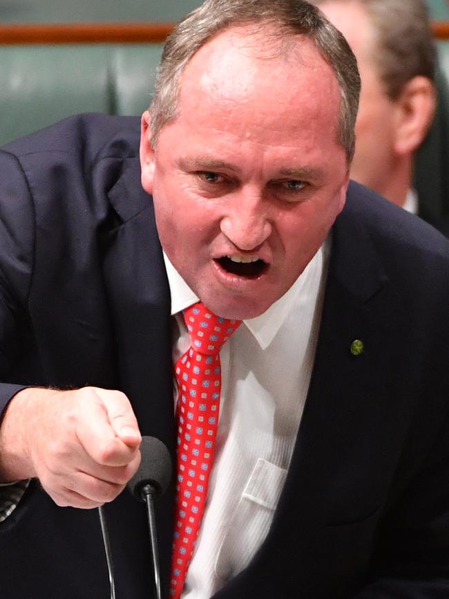 Deputy Prime Minister Barnaby Joyce.