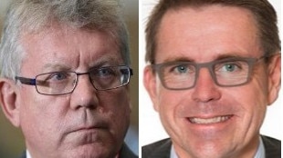 Neil Scales and Dave Stewart both hold senior public service positions in the Queensland Government.