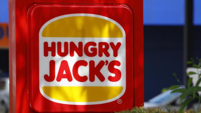 BRISBANE, AUSTRALIA - NewsWire Photos JANUARY 20, 2023: General views and stock images of retail outlets. Shown is a Hungry Jacks. Picture: NCA NewsWire/Tertius Pickard