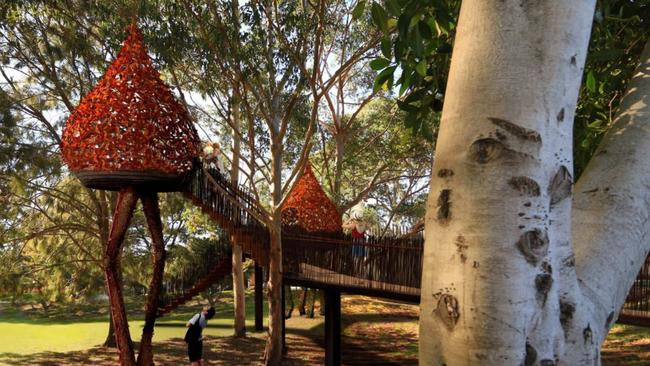 The tree house is said to have human-like features