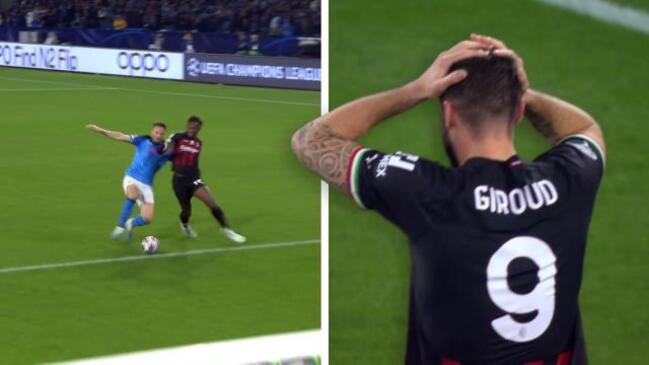 Olivier Giroud mind-blown by Messi-like assist