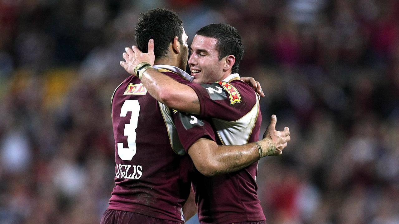 Greg Inglis and Darius Boyd shared plenty of great moments in State of Origin for Queensland.