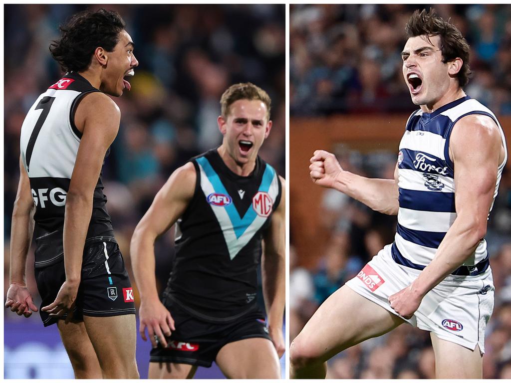 Port Adelaide and Geelong Blowtorch