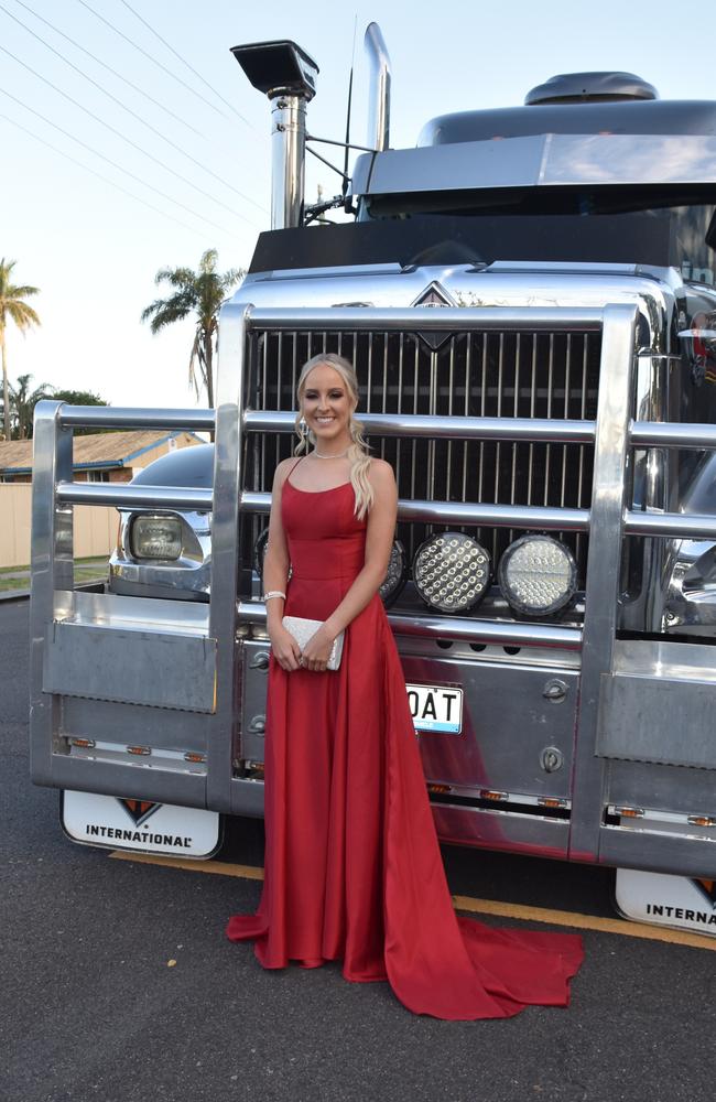 Alessandra at the Maleny State High School formal on November 16, 2022. Picture: Sam Turner