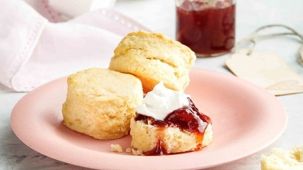 Scones, jam and cream – a perfect combination.