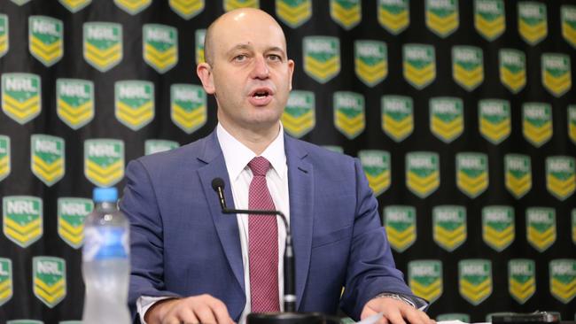 NRL chief executive Todd Greenberg.