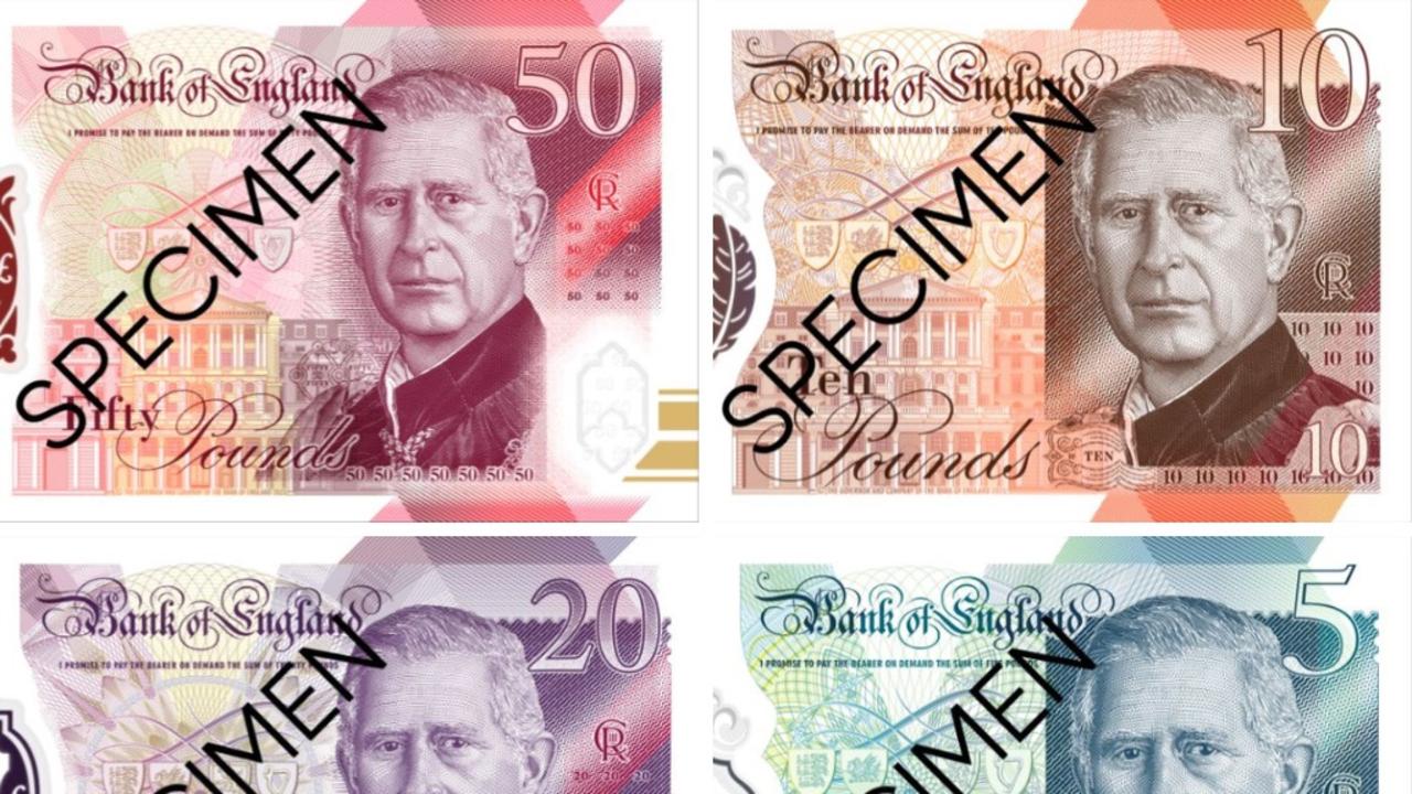 New UK bank notes with King Charles III’s portrait on them revealed ...