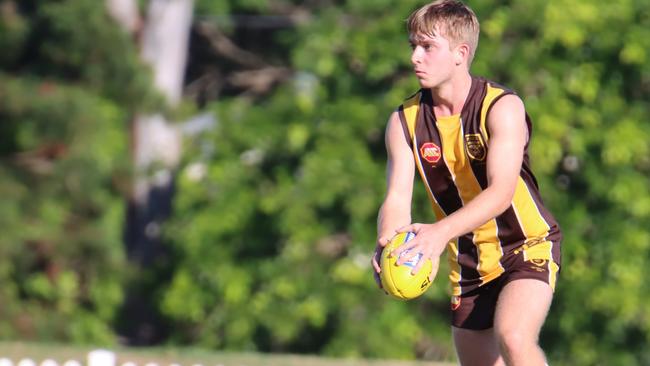 Padua College's Tom Waters snared a round 1 goal.