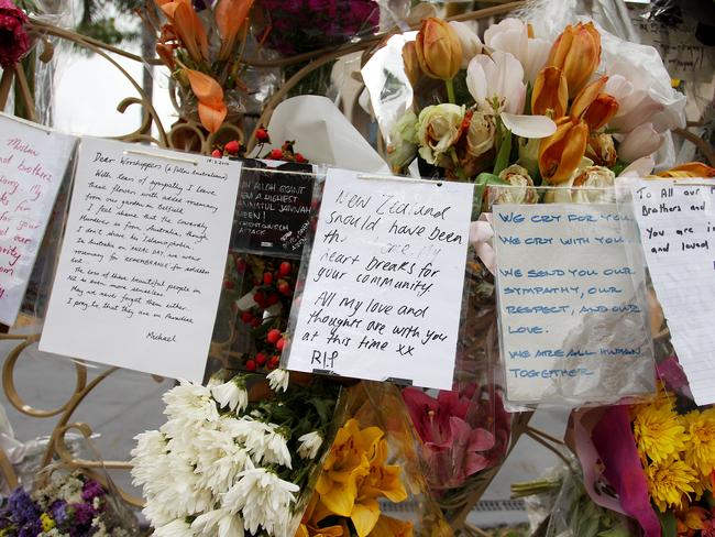 New Zealand is in mourning following the horrific attacks on mosques in Christchurch. Picture: Lisa Maree Williams/Getty