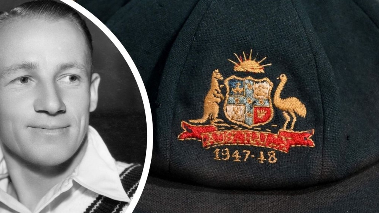 Big bucks for Bradman’s baggy green