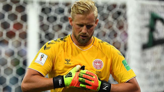 Kasper Schmeichel says he formed a close friendship with Leicester owner Vichai Srivaddhanaprabha. Picture: AFP