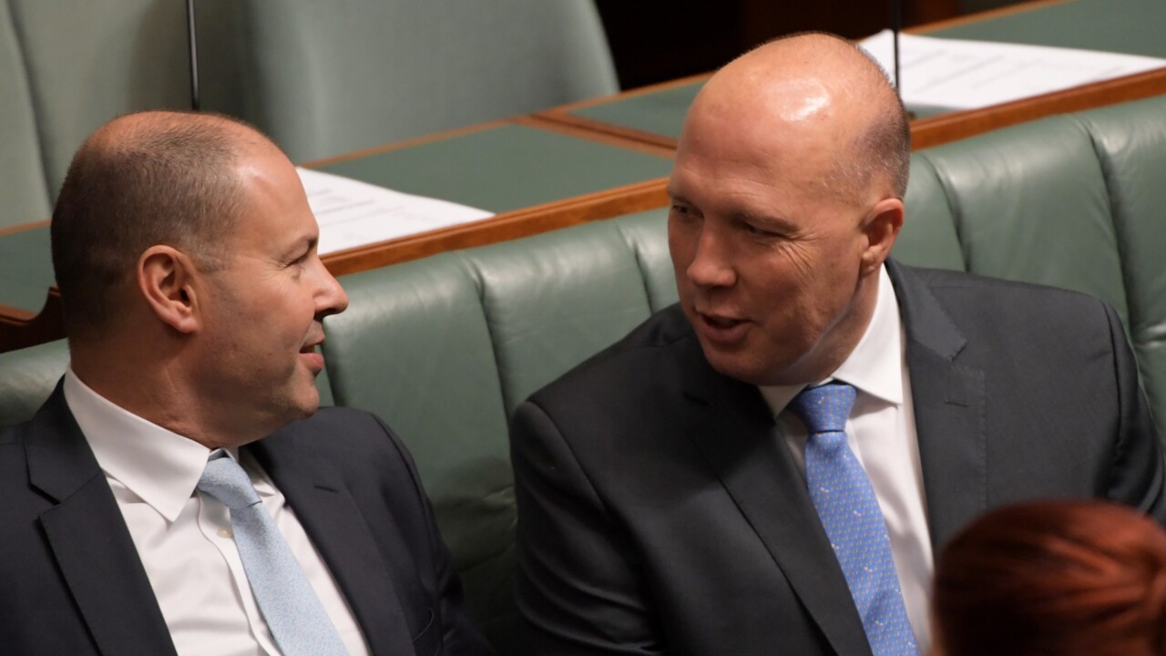 Dutton and Frydenberg 'only two' Cabinet ministers who 'advocate' for something