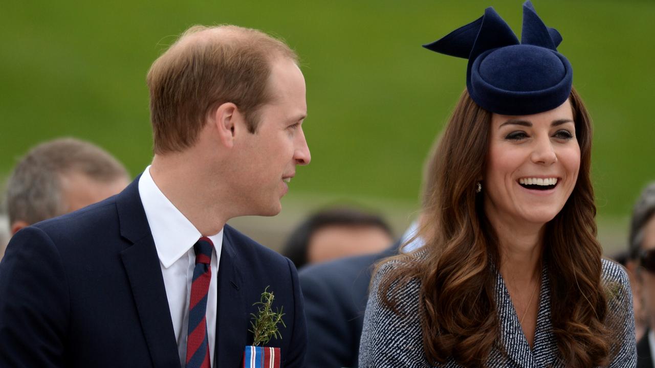 The Duke and Duchess of Cambridge during their visit to Australia in 2014. Picture: AAP Image.