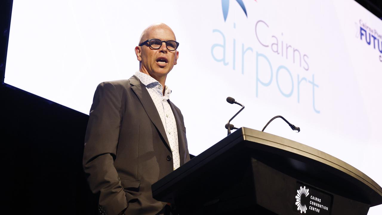 Cairns Airport CEO Richard Barker says the airport has been affected by air traffic control issues. Picture: Brendan Radke