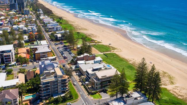 159 Hedges Ave, Mermaid Beach, sold for $15.75m.