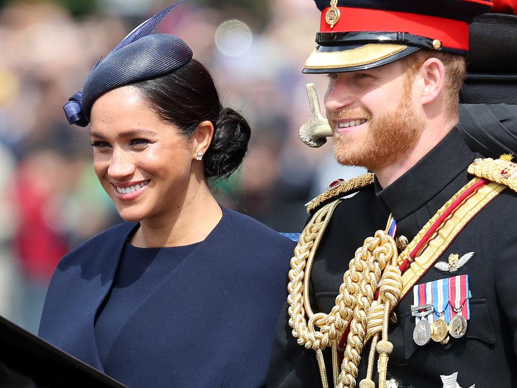 Meghan Markle looked radiant on her first royal engagement since the birth of her and Prince Harry’s baby Archie. Picture: Chris Jackson/Getty Images