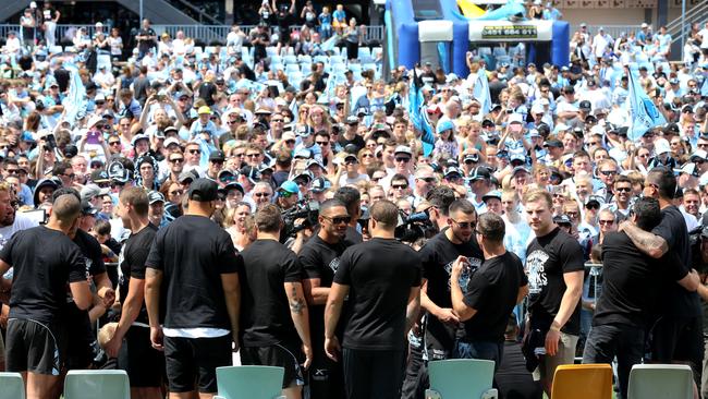 A few of the boys admitted overdoing the celebrations. Picture: Stephen Cooper