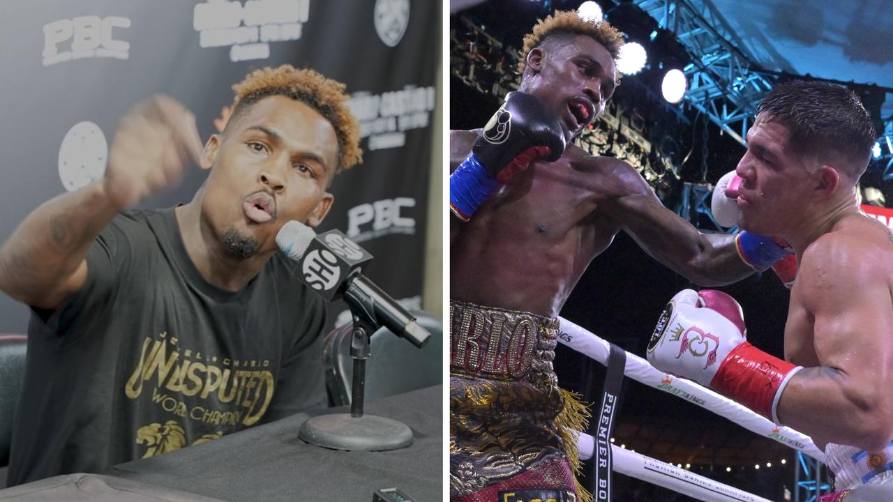 Jermell Charlo unloaded during and after the fight.