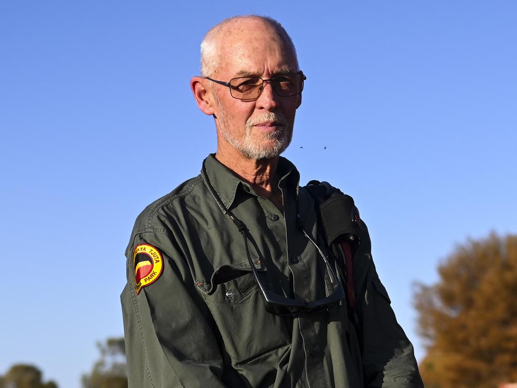 Uluru Kata-Tjuta Park ranger Greg Elliot. Picture: AAP