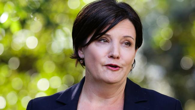 Jodi McKay says she will be remaining leader of the NSW Labor Party. Picture: NCA NewsWire / Gaye Gerard