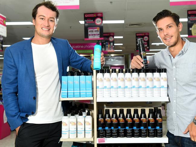 Melbourne entrepreneurs Shaun Wilson and Blair James turned fake tan into a global business.