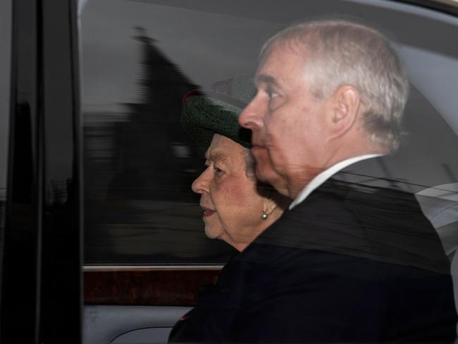 Prince Andrew was always a favourite of the late Queen Elizabeth prior to his fall from grace. Picture: AFP