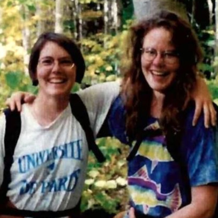 Julianne Williams (left) and Laura Winans were killed in Shenandoah National Park. Picture: FBI