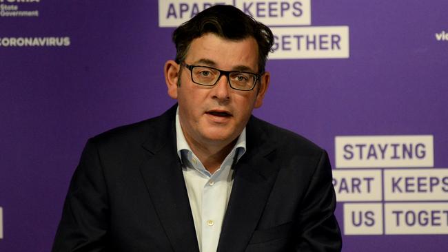 Premier Daniel Andrews has frustrated members of his own golf community. Picture: Andrew Henshaw/NewsWire.